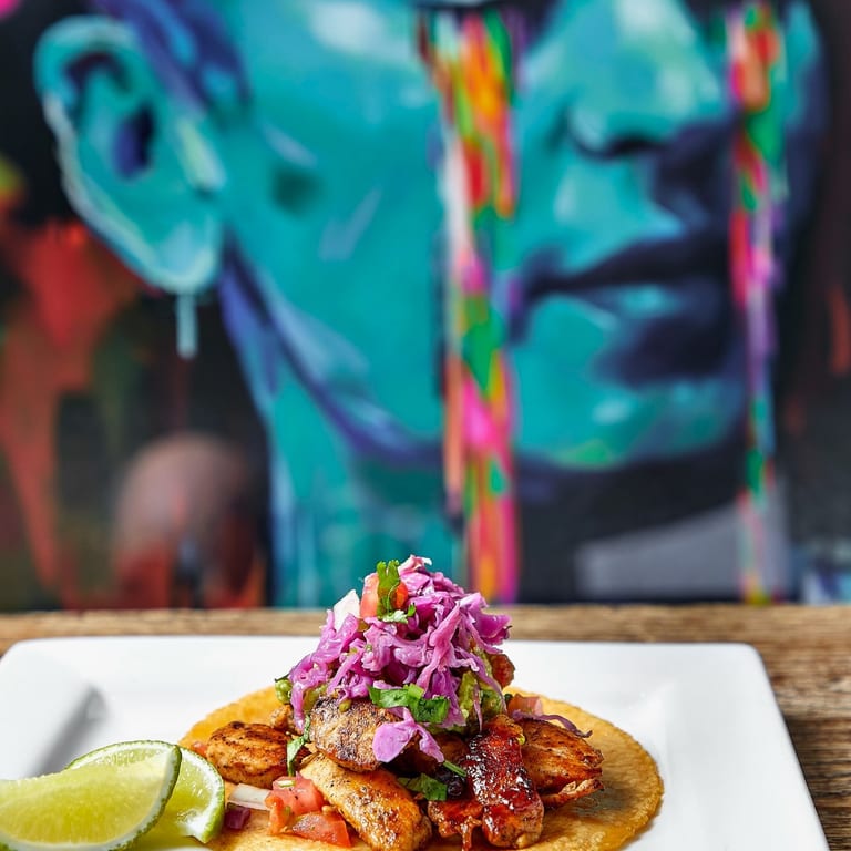 Latin-Inspired Tacos Made Fresh