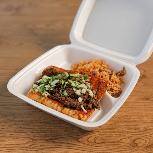 Birria Beef Sandwich.
